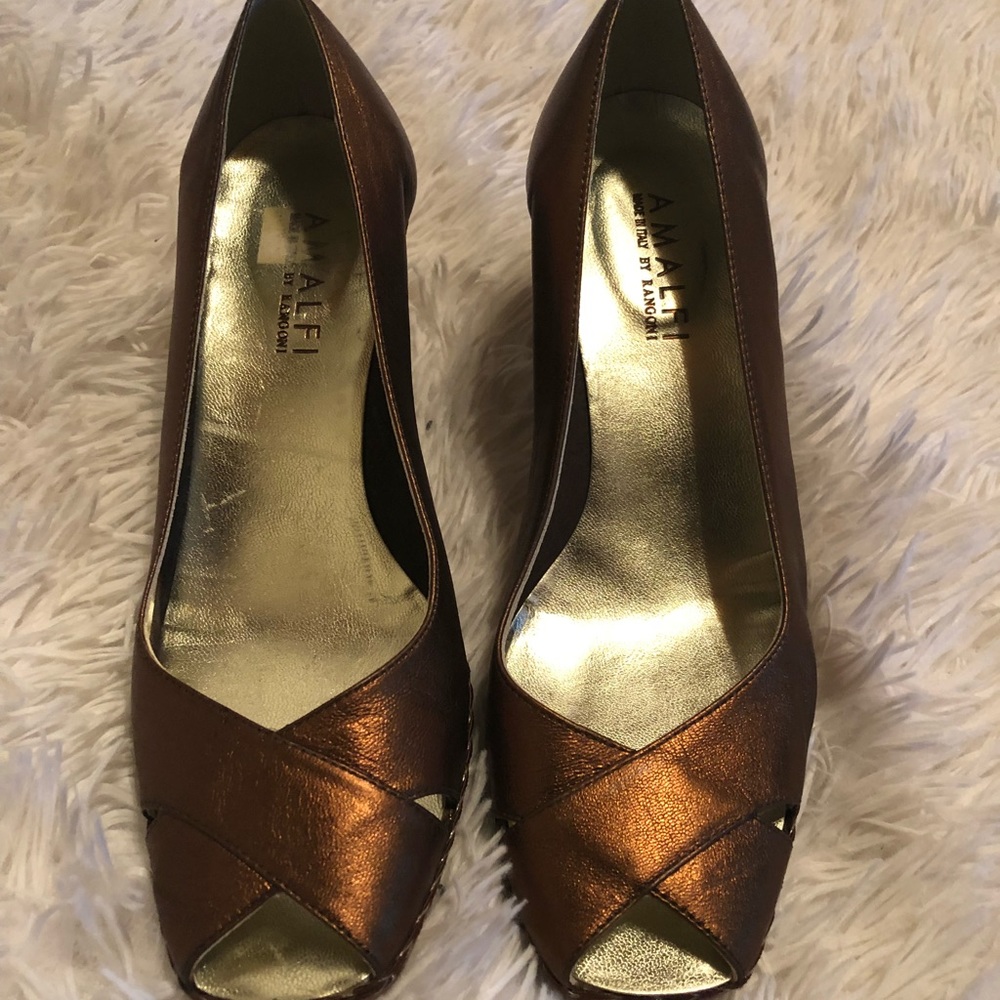 Amalfi wedge shoes